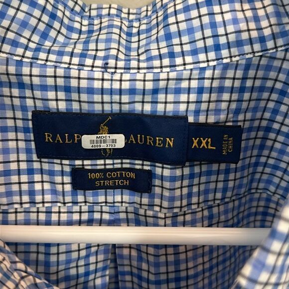 Ralph Lauren Button Down 100% Cotton stretch - Picture 3 of 3